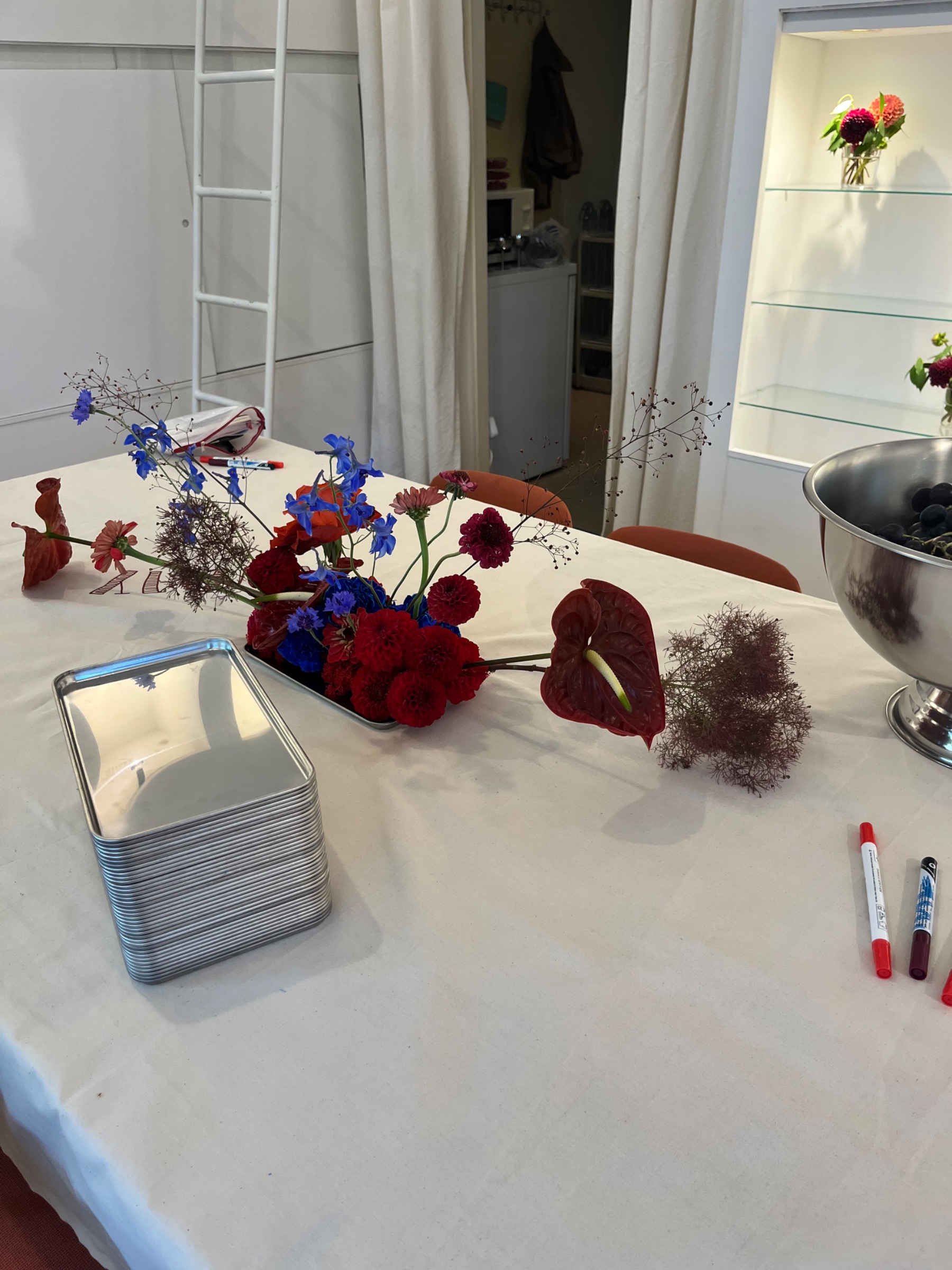 Creative workshop table at Sunday Studios (2)