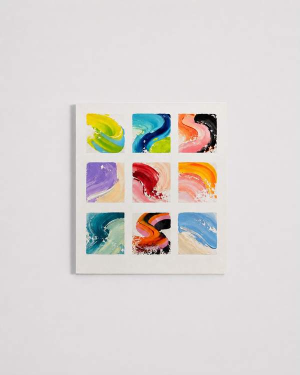 Acryl Swoosh Painting — 1