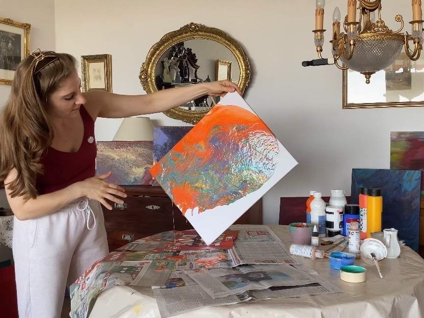 Pour Painting — 3